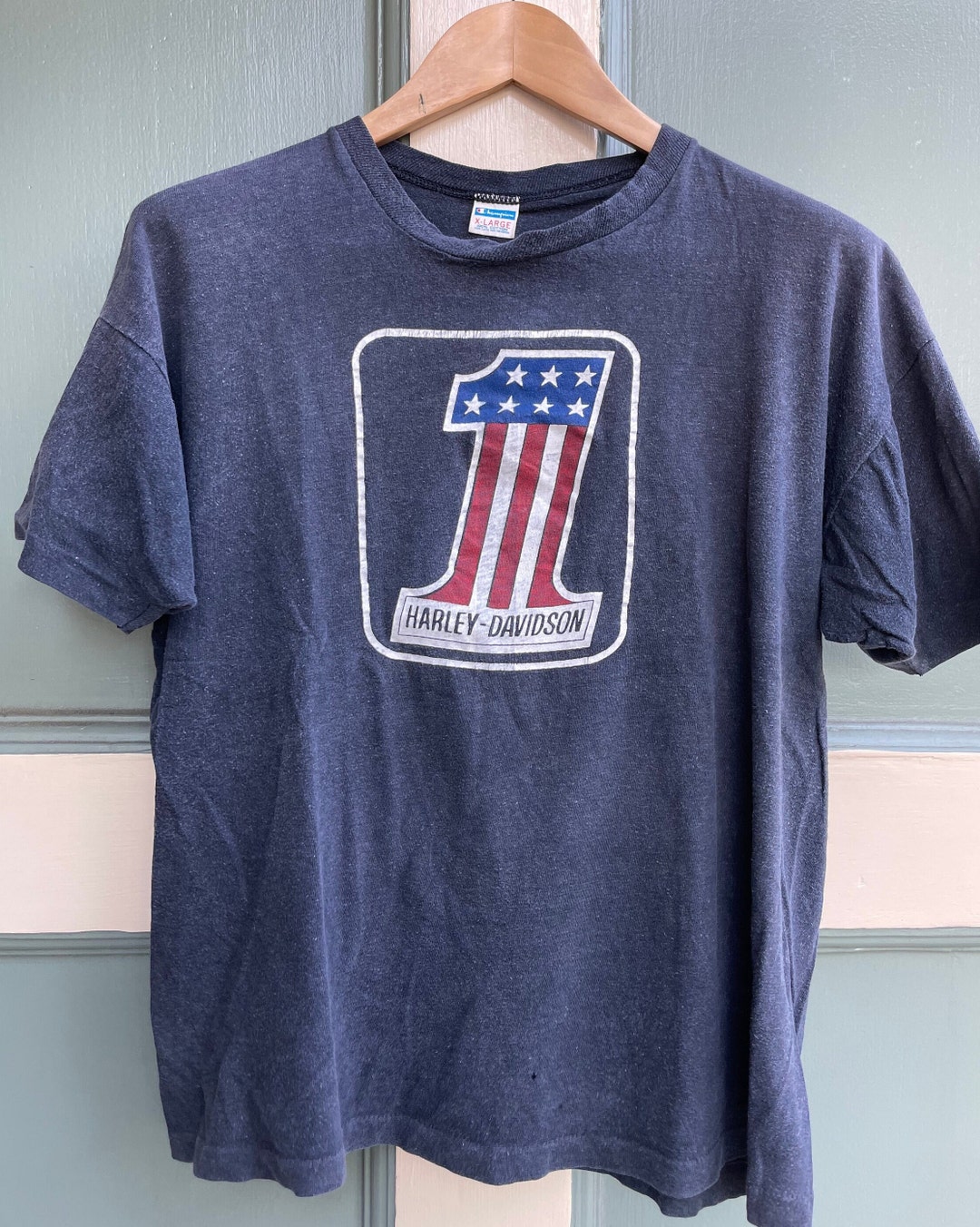 レア 70s champion harley davidson NO.1 レア 70s champion harley davidson NO.1 - メルカリ