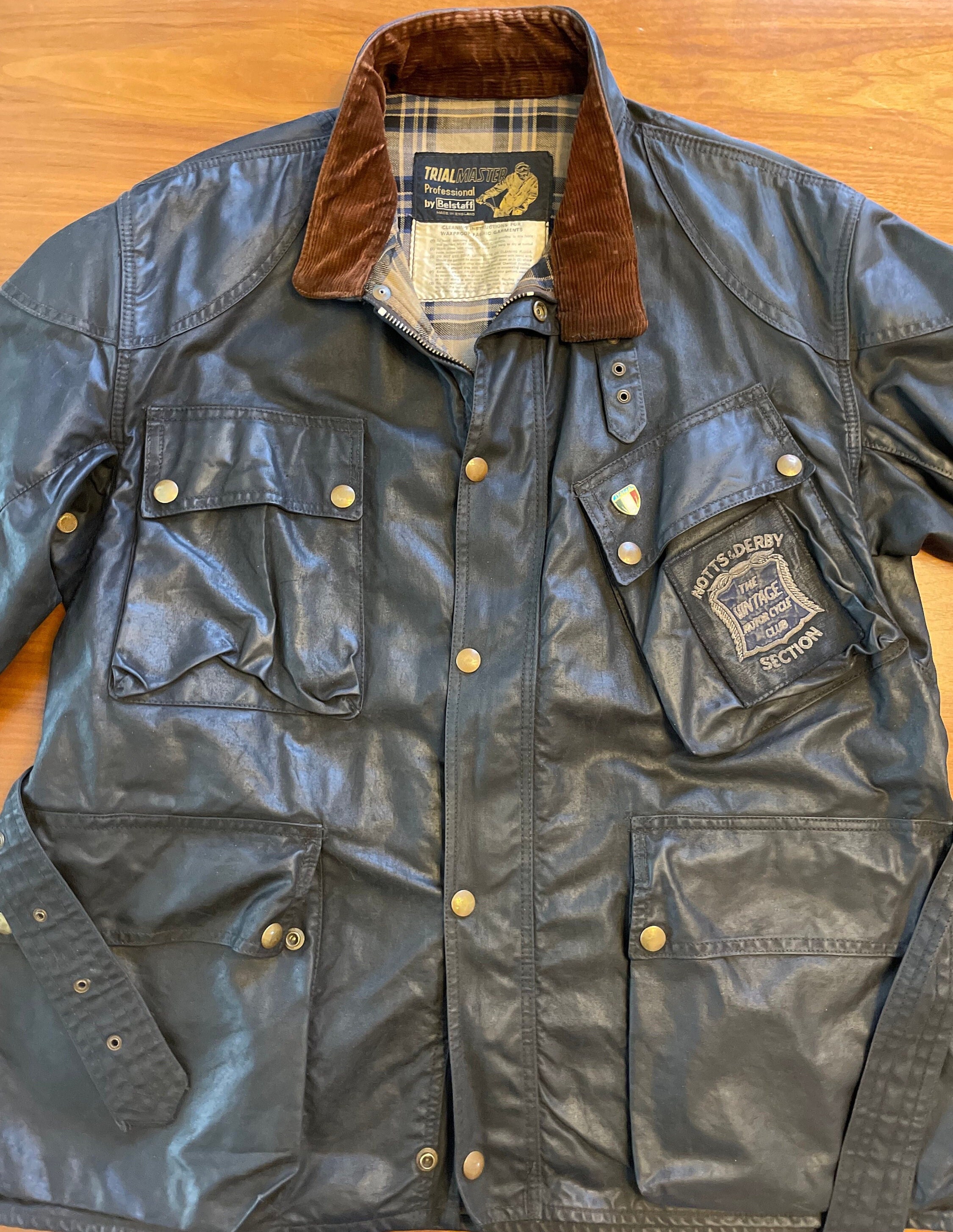 Vintage 1960s BELSTAFF TRAILMASTER Pro Waxed Cotton Vintage 1960s BELSTAFF TRAILMASTER Pro Waxed Cotton