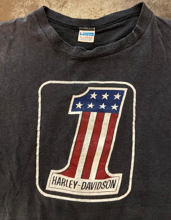 Vintage 1970's Harley Davidson Racing 