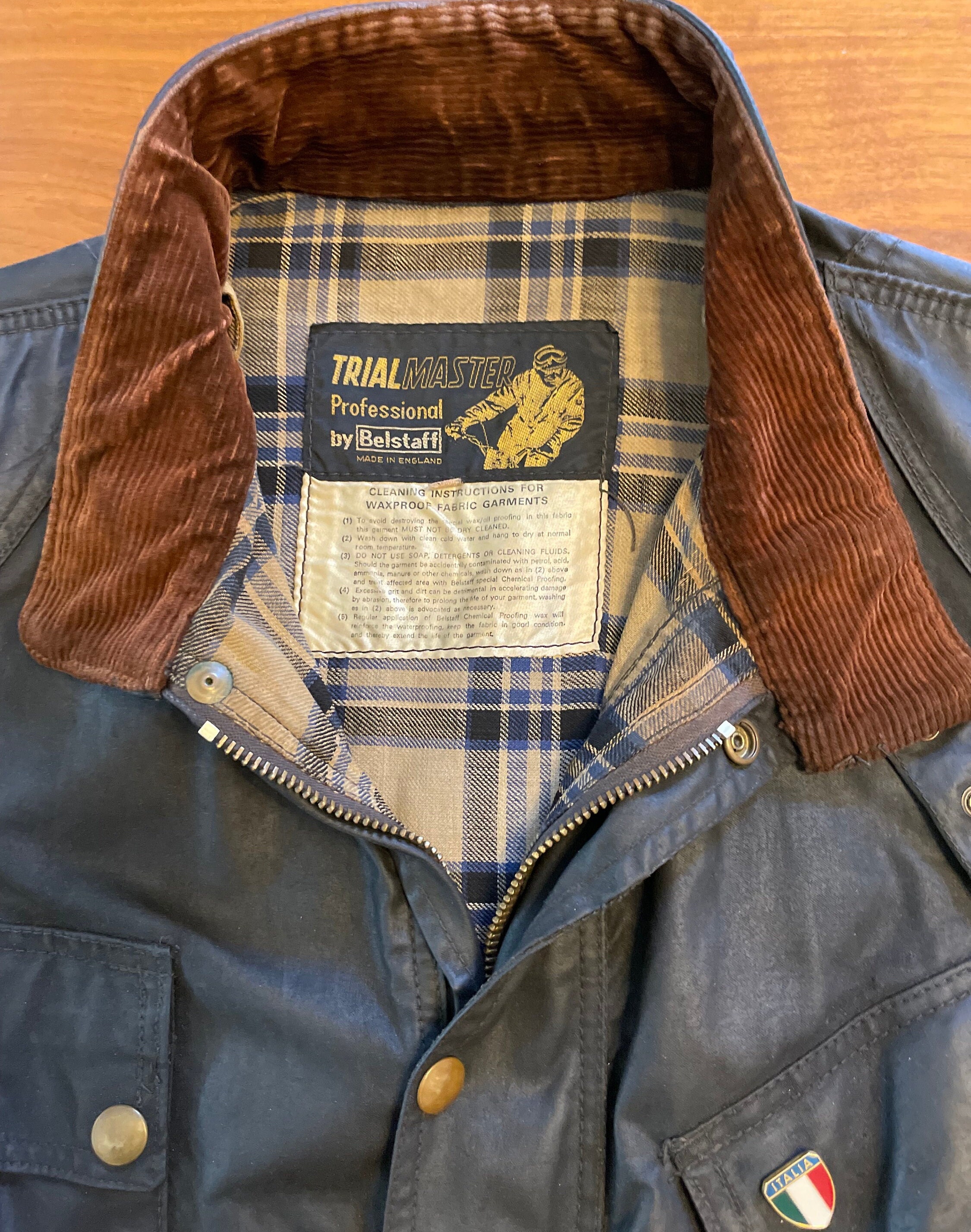 Vintage 1960s BELSTAFF TRAILMASTER Pro Waxed Cotton Vintage 1960s BELSTAFF TRAILMASTER Pro Waxed Cotton