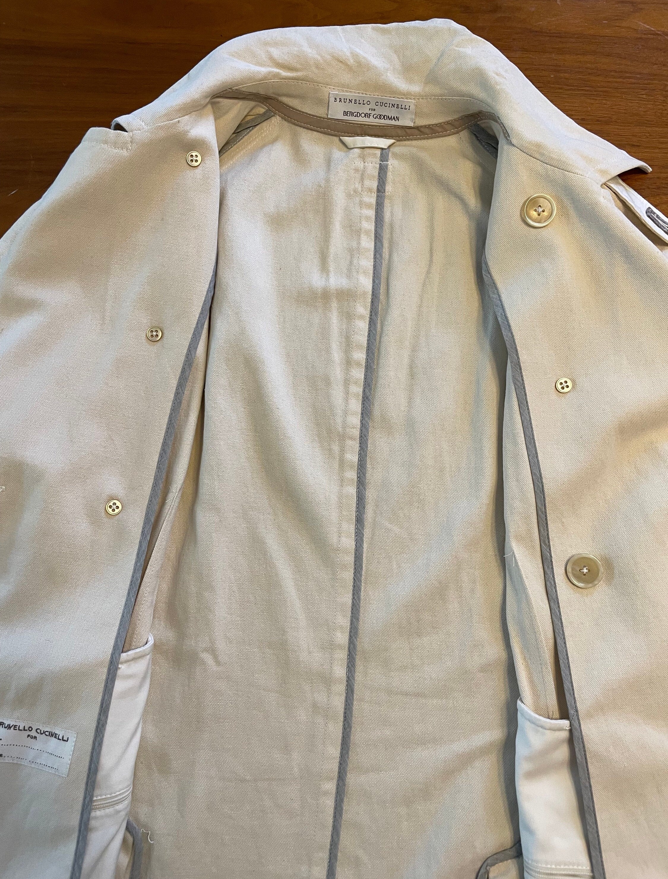 Rare Vintage BRUNELLO CUCINELLI for Bergdorf Goodman - Summer 