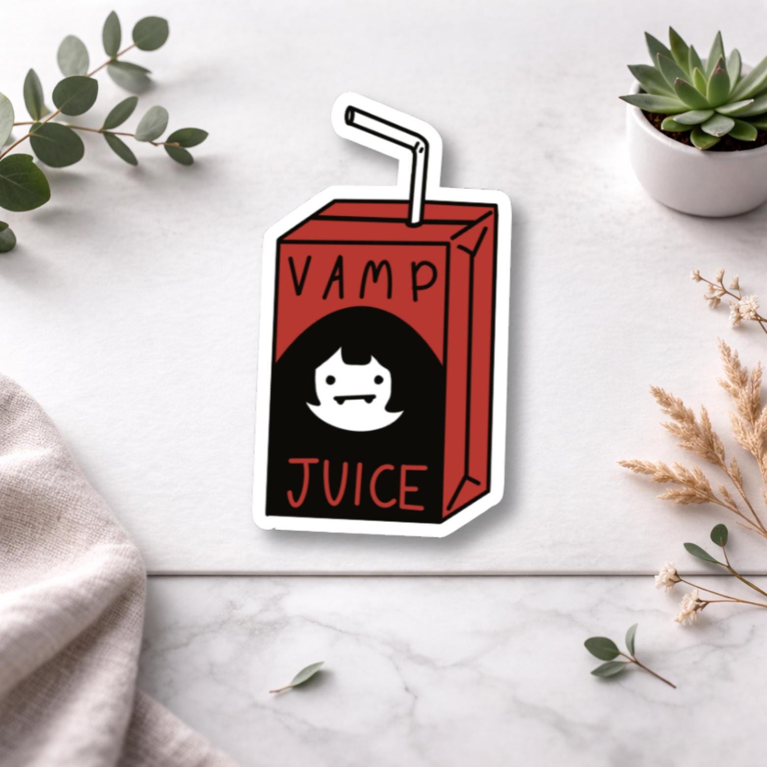 Marceline the Vampire Queen Vamp Juice Water-resistant Handmade