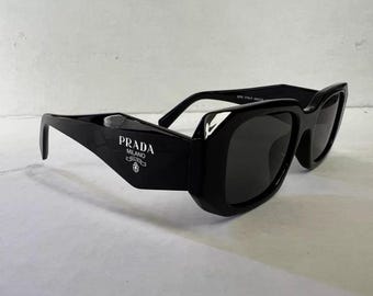 PRADA half rim orval sunglasses y2k