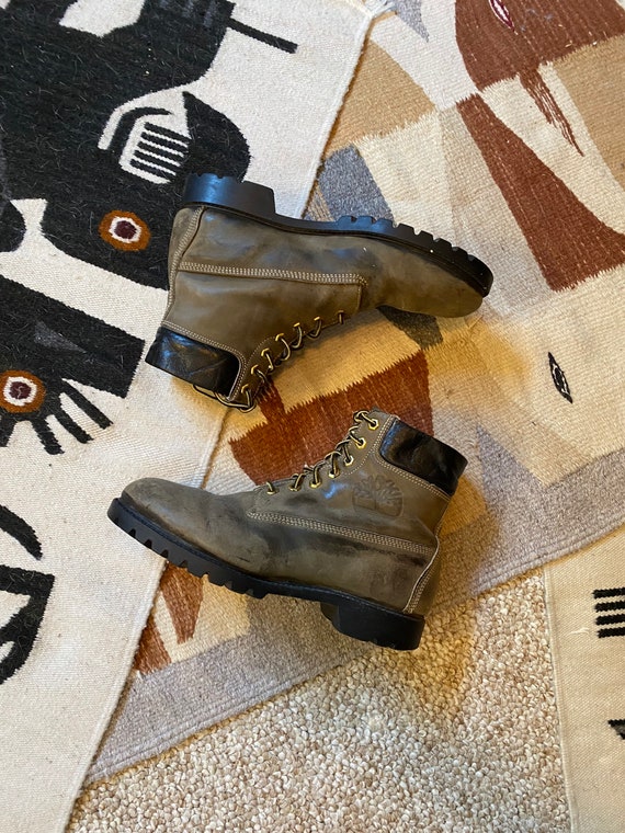 timberland wide work boots