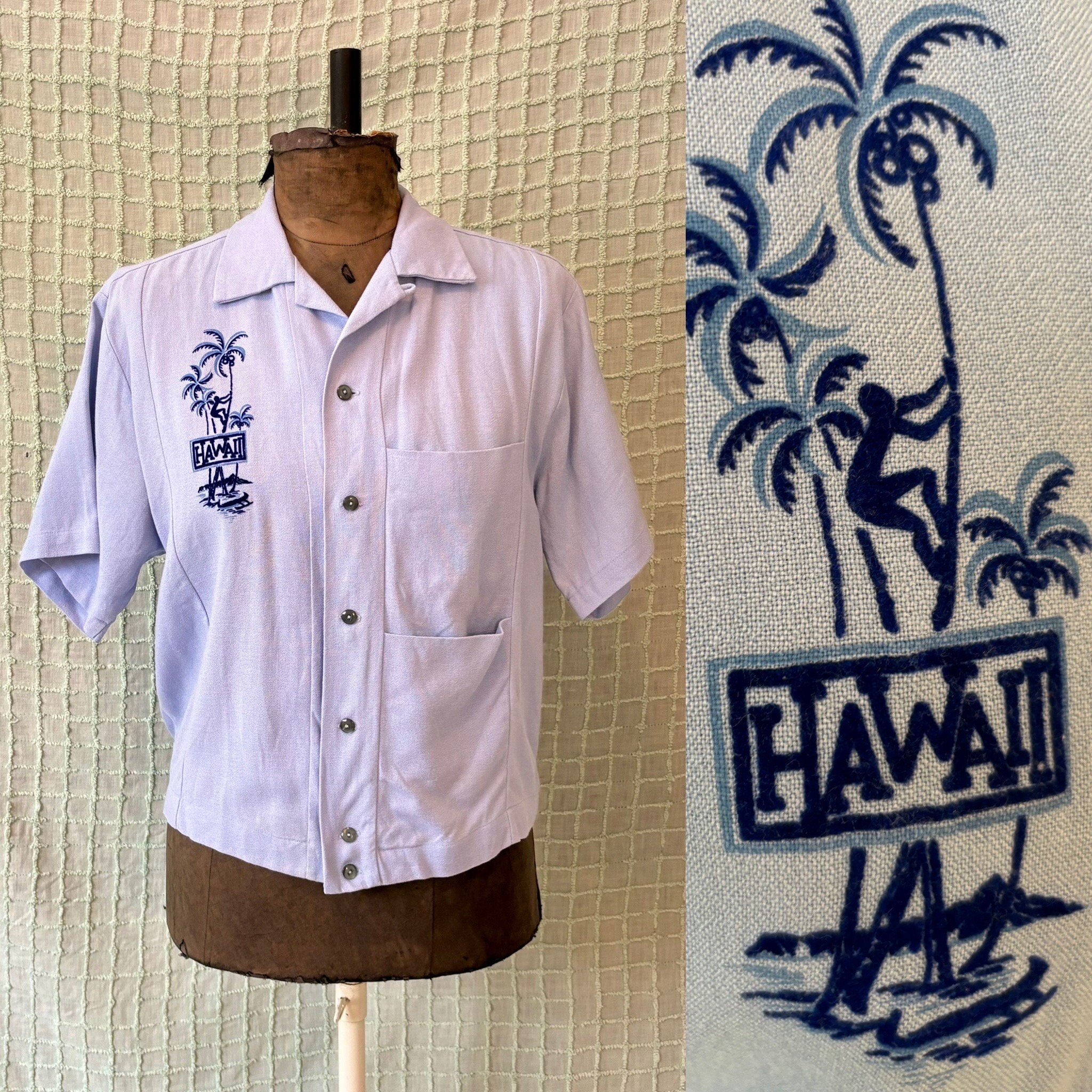 Vintage Mens 50's Jac Shirt - Etsy