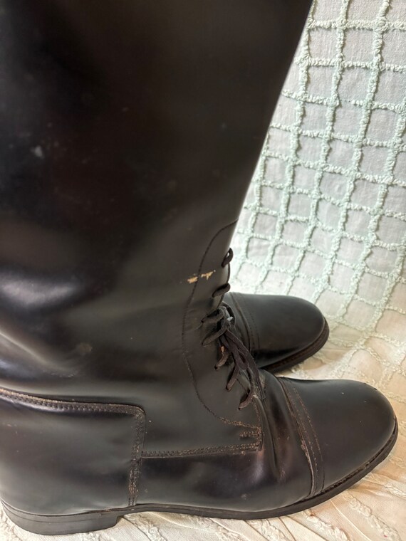 Bottes équitation Marlborough Femme Noir, US 6.5/EU 39, Vintage Avec Sac