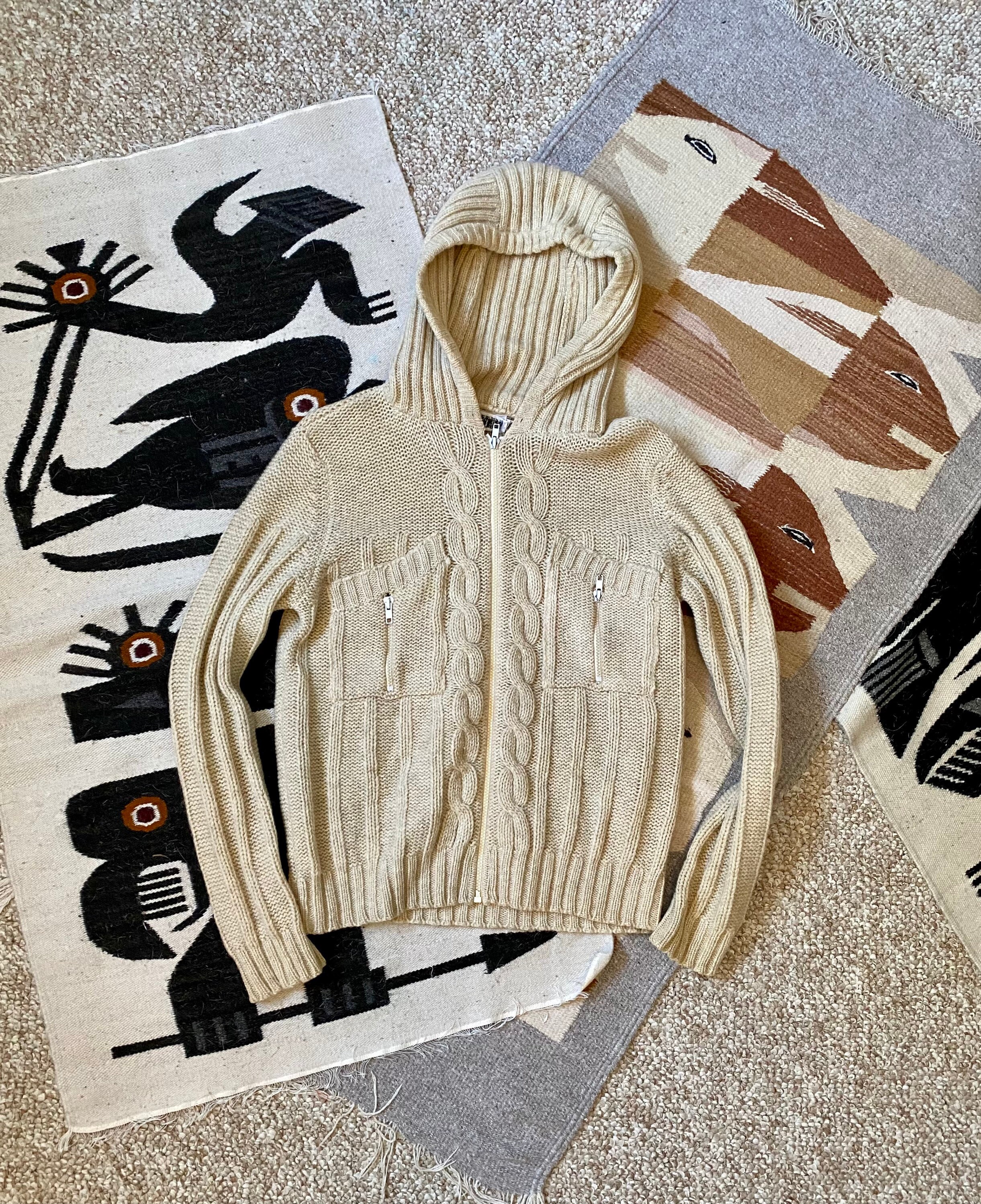 Knit Zip up Jacket - Etsy