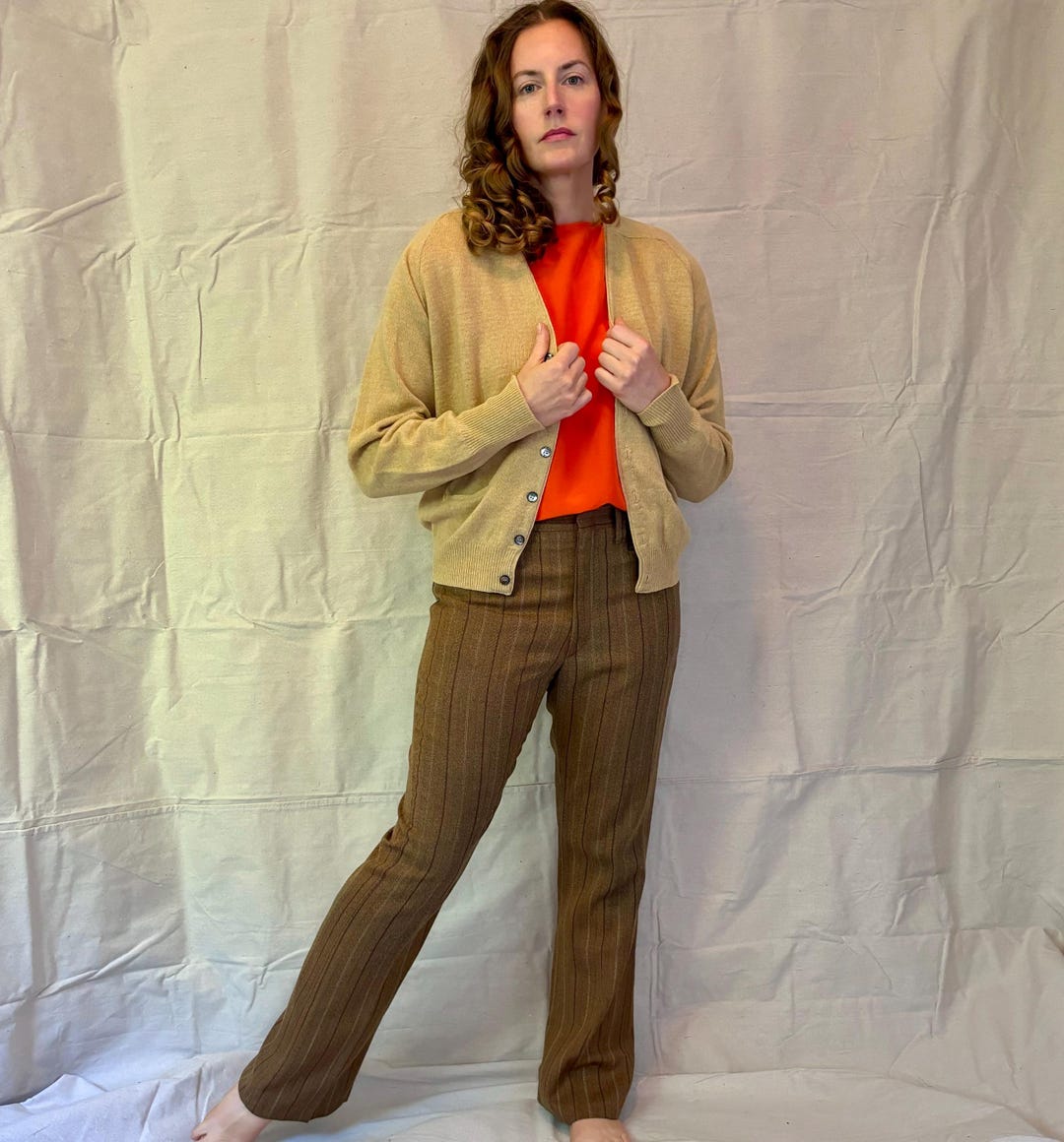 Vintage Beige Cardigan
