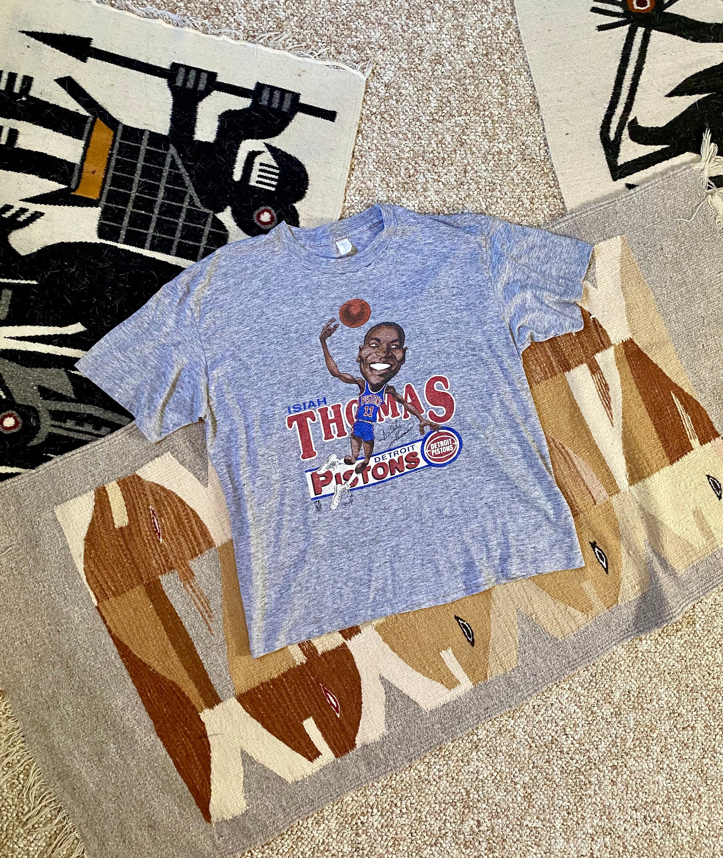 Vintage Detroit Pistons NBA Jerzees Sweatshirt 