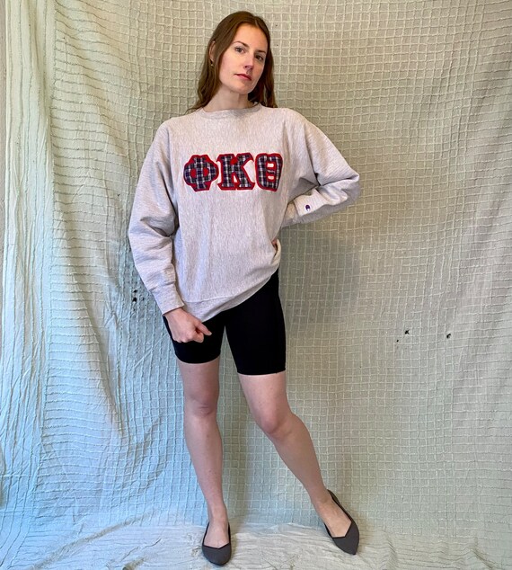 Vintage 90s Champion Reverse Weave Phi Kappa Thet… - image 2