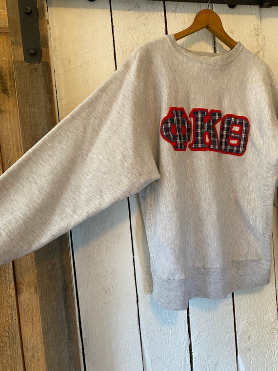 Vintage 90s Champion Reverse Weave Phi Kappa Thet… - image 5