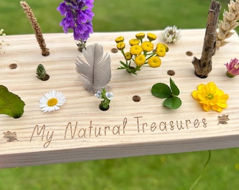 Natural Treasures Board - Nature Collecting Board