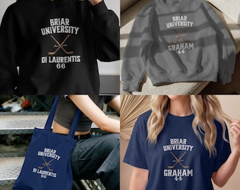 Off Campus First Two Books Bundle - Graham 44 & Di Laurentis 66 PNG | Briar University Hockey