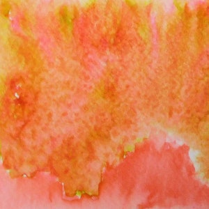 greeting card, original, abstract water media art painting, not a print- ready to give or frame, 5 x 7" ready to ship
