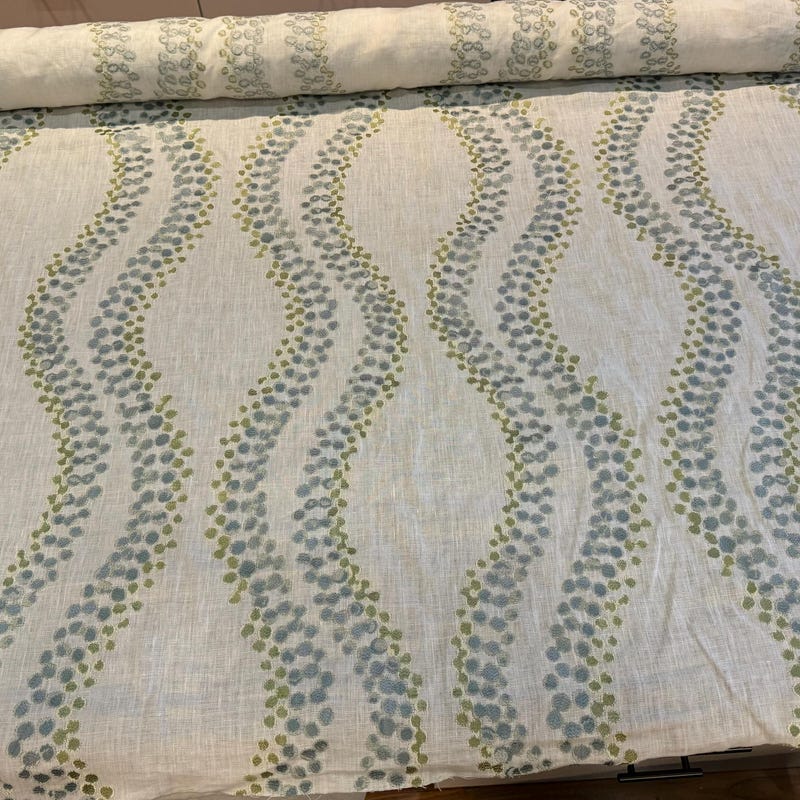 Cowtan & Tout Fabric Vintage Linen fete Des Animaux