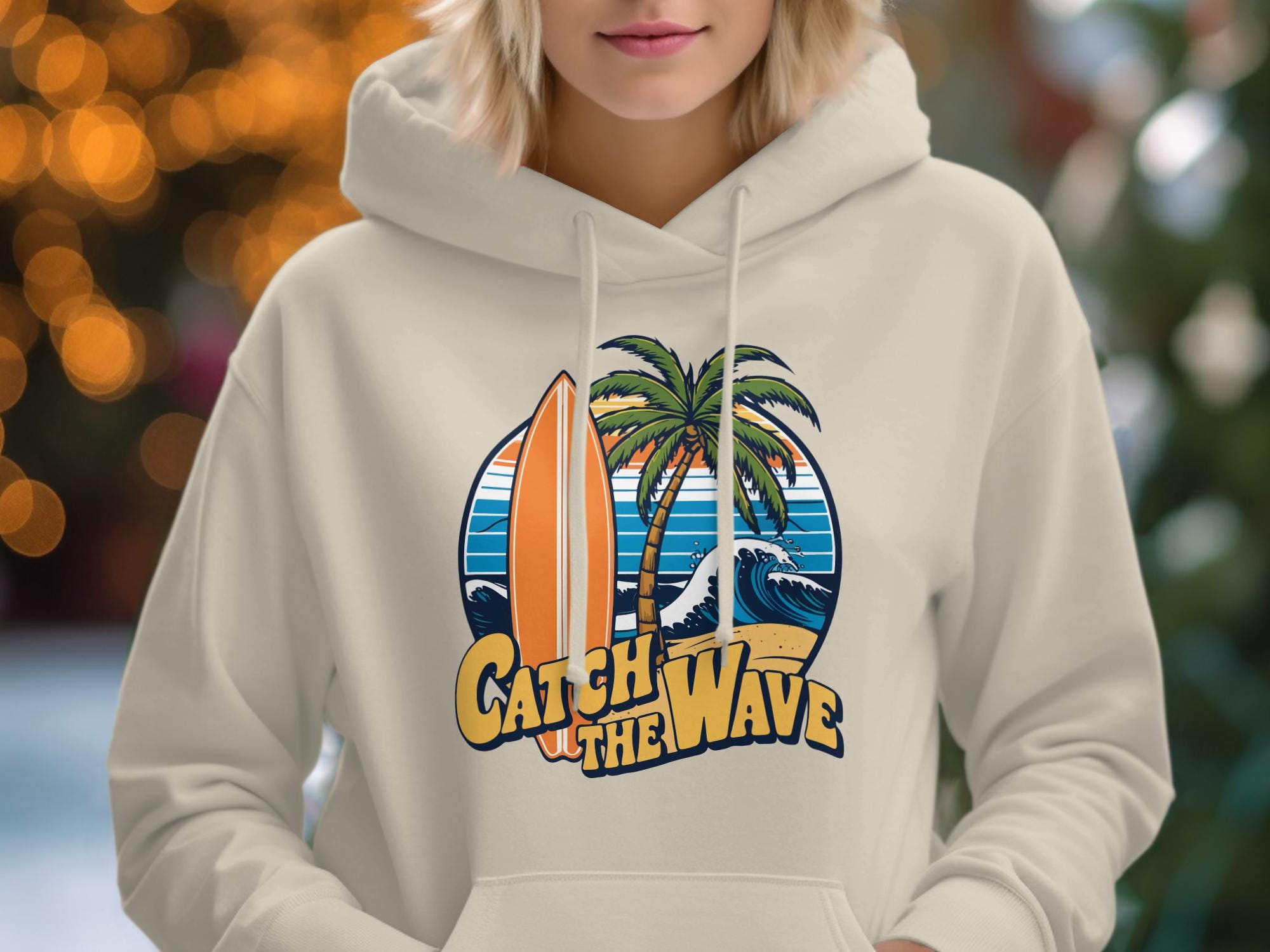 Catch the wave hoodie cheap