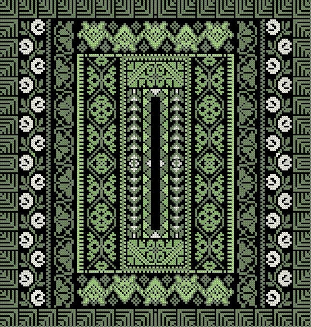 Spring Border Sampler I Cross Stitch E-pattern PDF Format - Etsy
