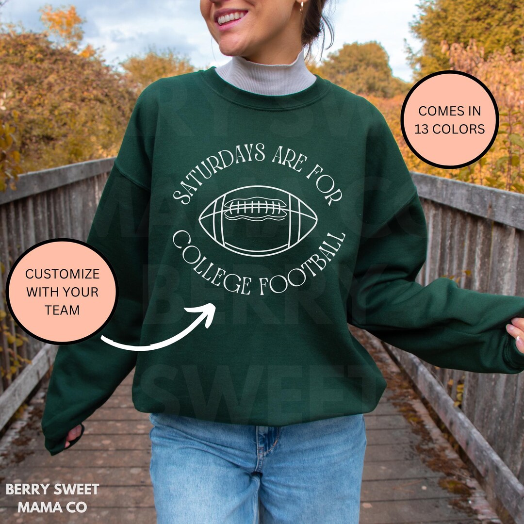 Football Mom LHBNK Women's Football Game Day Sweatshirt - Funny