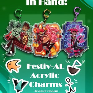 IN HANDARBEIT! Alastor Acryl Anhänger