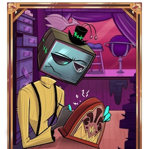 VOX ポスター ハズビンホテル 正規品 Amazon.co.jp: Hazbin Hotel ハズビンホテルポスター「Vees」11