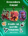PREORDER! Alastor Acrylic Charms