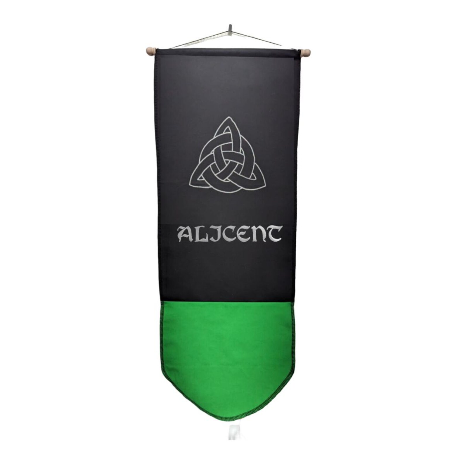 Medieval Trinity Knot Banner, Heraldry, Flag, Hand Painted, Custom ...