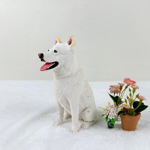 Personalized Custom Pet Dog Figurine,Dog Clay Sculpture,Dog Memorial Gift,Pets Birthday Gift,Pet Loss,Pet Anniversary Cake Topper image 7