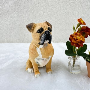 Personalized Pet Sculptures,Pet Clay Models,Anniversary Gifts for Dogs,Dog Wedding Decorations,Dog Birthdays,Dog Loss Memorials