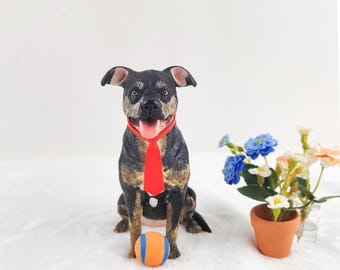 Anpassade lerskulpturer av husdjur, Personliga lerskulpturer av hundar, Födelsedagar för husdjur, Presenter till borttappade hundar, Hundminnesmärken, Presenter till hundälskare
