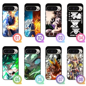 Anime Hero Academia Google Pixel 9 8 7 6 6A 7A 8A Pro Fold XL Motorola Moto G Stylus Edge Power Razr Plus + 5G 2024 2025 Case