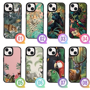 Wildlife FO0153 iPhone 15 14 13 12 11 Pro Max Samsung S24 S23 S22 Ultra Plus Z Flip Fold 6 5 4 A55 A35 Google Pixel 8 7 6 Pro 7A Case