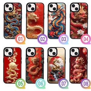 Dragon iPhone 16 15 14 13 12 11 Pro Max Plus Samsung S24 S23 S22 Ultra Plus Z Flip Fold 7 6 5 4 A15 A35 Google Pixel 8 7 6 Pro 9A 8A 7A Case