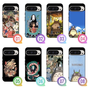 Studio Ghibli Google Pixel 9 8 7 6 6A 7A 8A Pro Fold XL Motorola Moto G Stylus Edge Power Razr Plus + 5G 2024 2025 Case