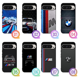Car Logo Sport Google Pixel 9 9A 8 7 6 6A 7A 8A Pro Fold XL Motorola Moto G Stylus Edge Power Razr Plus + 5G 2024 2025 Case