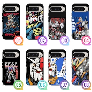 Robot Anime Google Pixel 9 8 7 6 6A 7A 8A Pro Fold XL Motorola Moto G Stylus Edge Power Razr Plus + 5G 2024 2025 Case