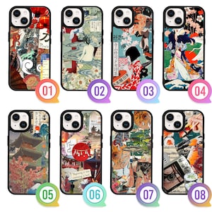 Tablero de humor japonés iPhone 15 14 13 12 11 Pro Max Samsung S24 S23 S22 Ultra Plus Z Flip Fold 6 5 4 A55 A35 Google Pixel 8 7 6 Pro 7A Caso