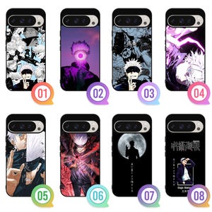 Anime Action Google Pixel 9 8 7 6 6A 7A 8A Pro Fold XL Motorola Moto G Stylus Edge Power Razr Plus + 5G 2024 2025 Case