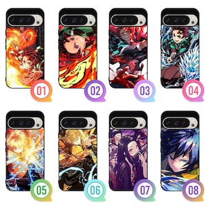 Demon Hunter Anime Google Pixel 9 8 7 6 6A 7A 8A 9A Pro Fold XL Motorola Moto G Stylus Edge Power Razr Plus + 5G 2024 2025 Case