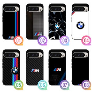 Car Logo Sport Google Pixel 9 9A 8 7 6 6A 7A 8A Pro Fold XL Motorola Moto G Stylus Edge Power Razr Plus + 5G 2024 2025 Case