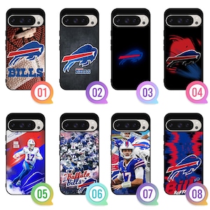 Buffalo Football Google Pixel 9 8 7 6 6A 7A 8A Pro Fold XL Motorola Moto G Stylus Edge Power Razr Plus + 5G 2024 2025 Case
