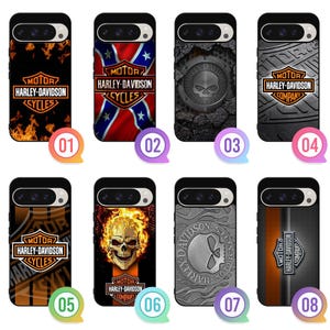 Motorcycle Google Pixel 9 8 7 6 6A 7A 8A Pro Fold XL Motorola Moto G Stylus Edge Power Razr Plus + 5G 2024 2025 Case