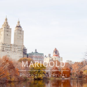 HÖST i NEW YORK | New York City Fotografi Central Park Höst Vinter Arkitektur Linjer Färger Konsttryck Digital Nedladdning DIY Ram TV