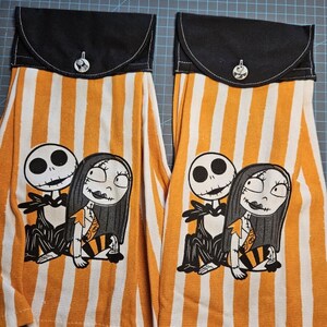 Nightmare Before Christmas - Hanging Kitchen Towels Nightmare BC 3