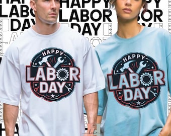 Happy Labor Day SVG | Patriottisch uitrustingsstuk, png-, eps-ontwerp