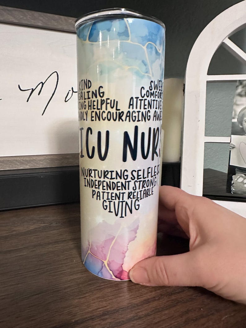 NICU Nurse Tye Dye Tumbler: Inspirational Coffee Cup Gift - Etsy