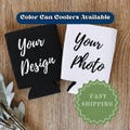 Personalized Photo Custom Can Coolers, Photo Can Cooler, Bulk Can Coolers, Custom Design, Event Can Coolers, Custom Logo Can Coolers