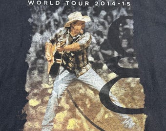 BABYL 2014 World Tour Tシャツ Mサイズ Vtg Garth Brooks T-shirt World Tour 2014-2015 Country Double Side