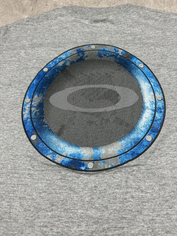 Vintage Oakley Software Icon T-shirt Surfer Gray Double Vintage Oakley Software Icon T-shirt Surfer Gray Double