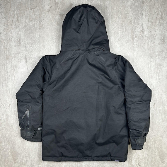 Black Patagonia H2NO Winter Hooded Ski Snowboard Jacket Youth Size