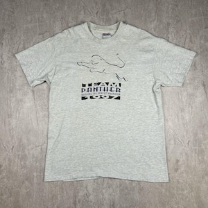 Camiseta vintage de los años 90 con el logotipo Xerox Company Team Panther, color gris, para hombre, talla L, 1997